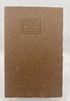 Item #18028 Henri Focillon’s Preface to Audin’s Le Livre Son Architecture Sa Technique...