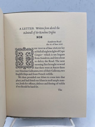 A Relation of a Braue and Refolute Sea-Fight, Made by Sr. Kenelm Digby. (On the Bay of Scandarone the 16th of Iune laft paft) with certaine galegalles & galeaffes, belonging to the states of Venice, to his great commendation, and to the honour of the Englifh nation.