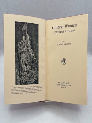 Chinese Women: Yesterday & To-day.