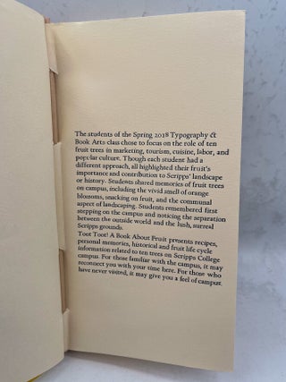 Toot Toot! A Book About Fruit