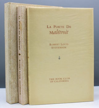 Item #2746 La Porte de Malétroit. Allen Press, Robert Louis Stevenson