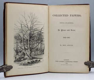 Item #7321 Collected Papers, (original and reprinted,) in Prose and Verse. 1842-2862. By Mrs....