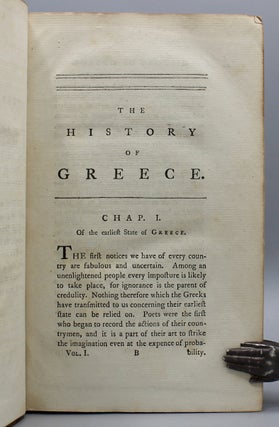 The Grecian History from the Earliest State to the Death of Alexander the Great.