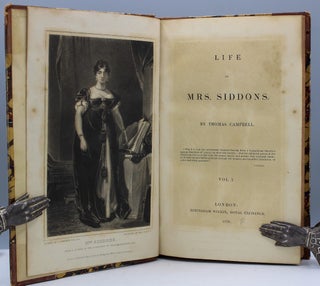 Item #7508 Life of Mrs. Siddons. Thomas Campbell