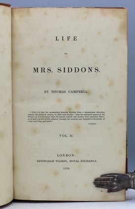 Life of Mrs. Siddons.
