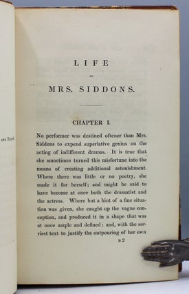 Life of Mrs. Siddons.