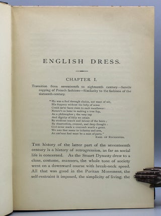 A History of English Dress from the Saxon Period to the Present Day.